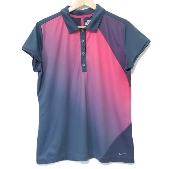 Nike Other - Nike Golf Dri Fit Size L Athletic Polo